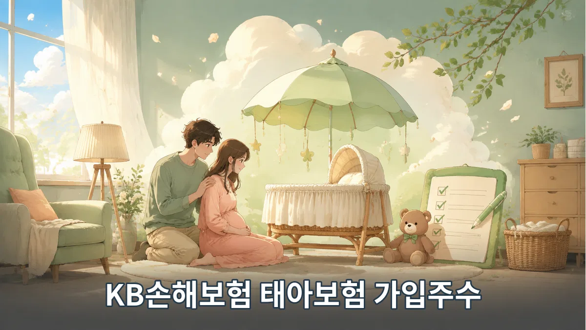 KB손해보험 태아보험 가입주수 안내 이미지 1
