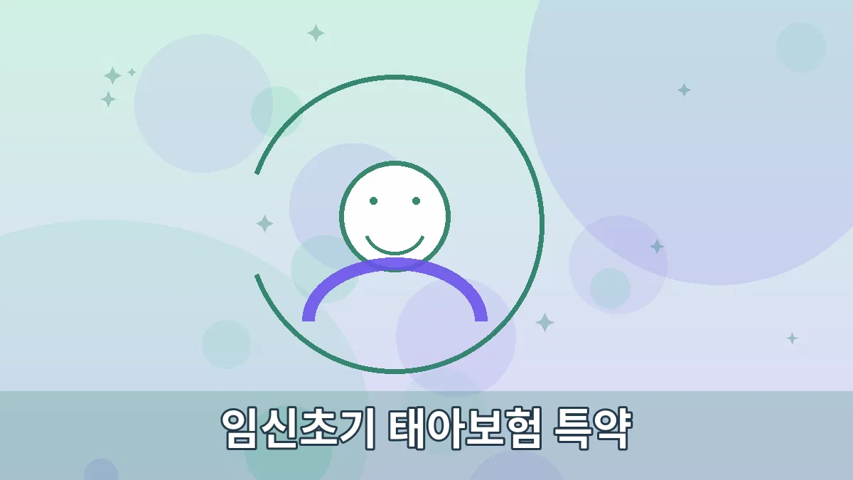 임신초기 태아보험 특약 안내 이미지 3