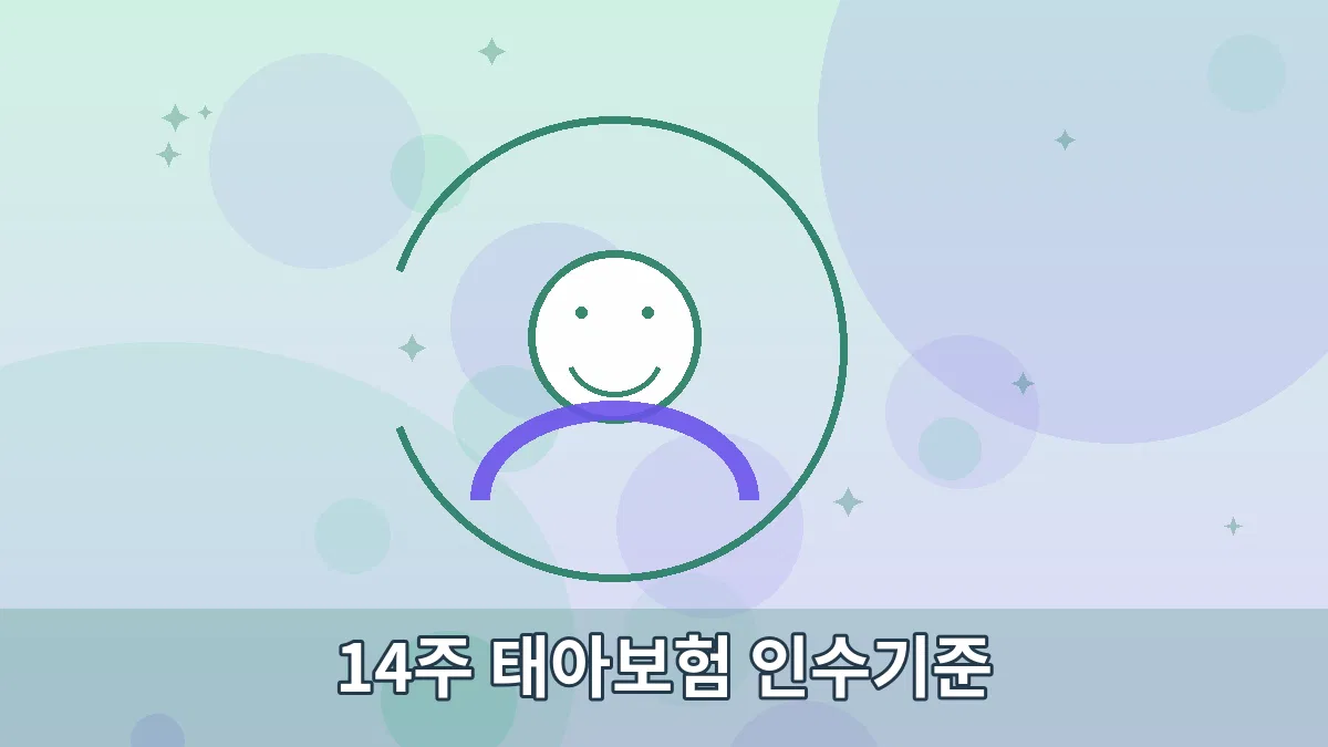 14주 태아보험 인수기준 안내 이미지 3